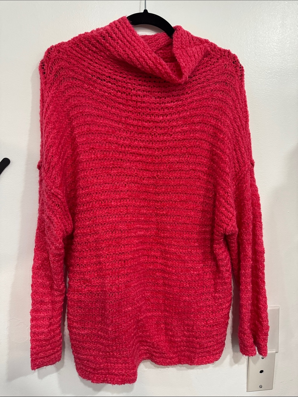 aerie pink Cowlneck Sweater